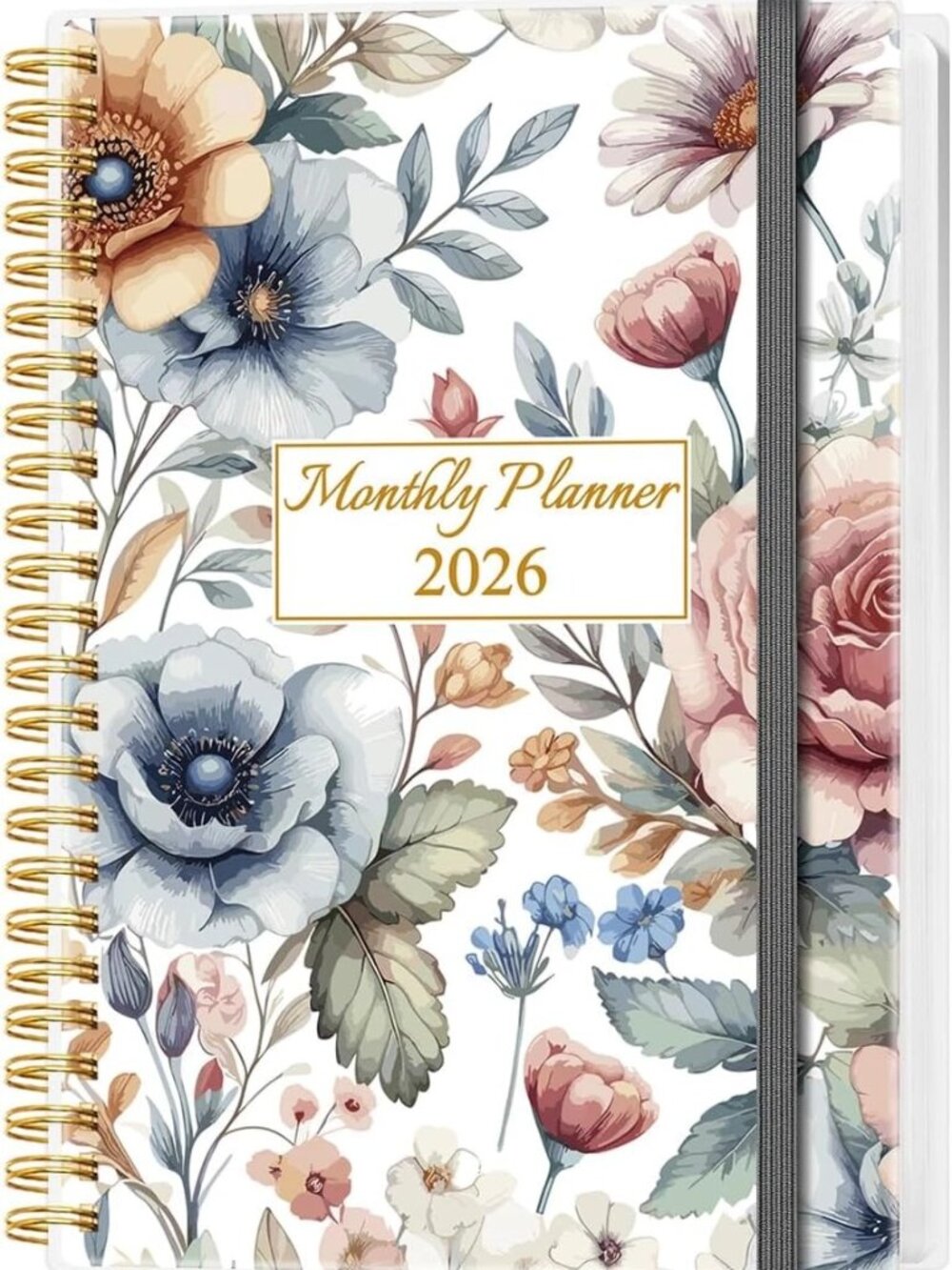 Monthly Planner 2026 - Monthly Calendar from January 2026 to December 2026, 2026